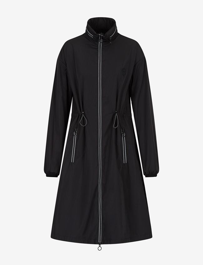 Armani Exchange Cappotto Nero Poliestere