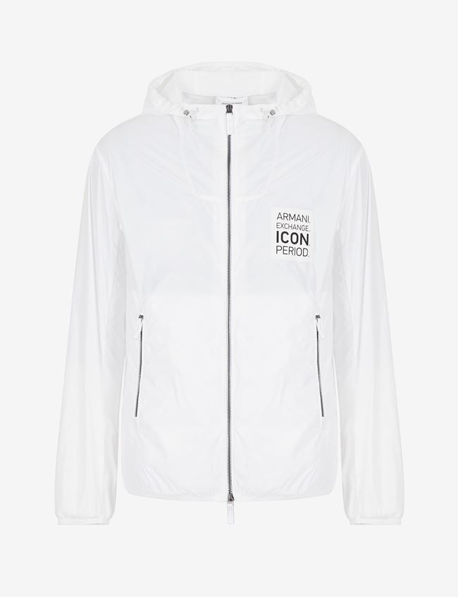Armani Exchange Blouson Bianco Poliammide