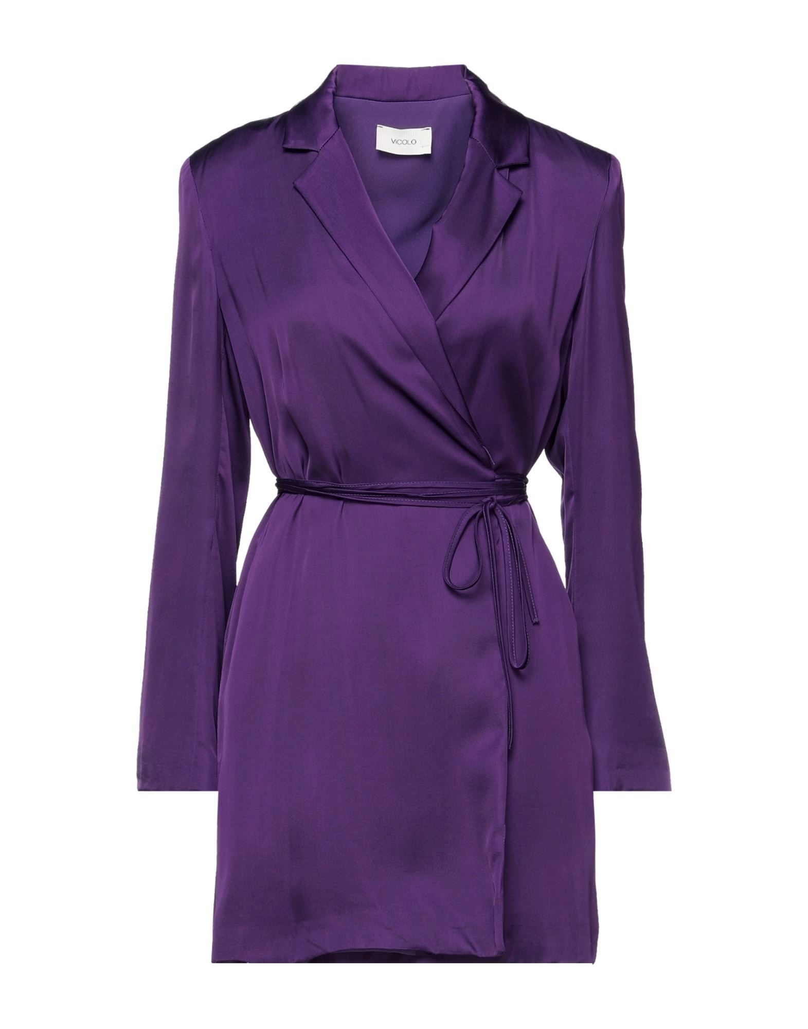 Vicolo Short Dresses In Purple