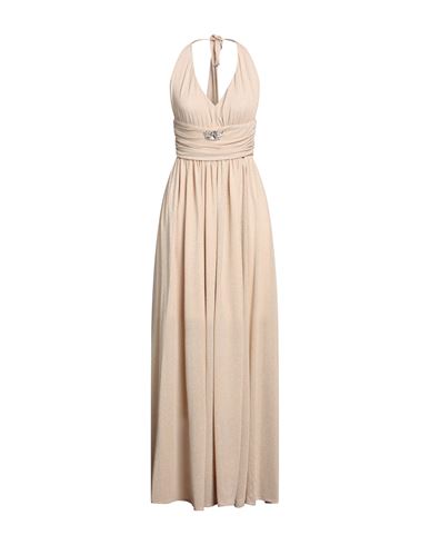 Kocca Woman Maxi Dress Beige Size Xs Viscose, Polyester, Polyamide, Elastane