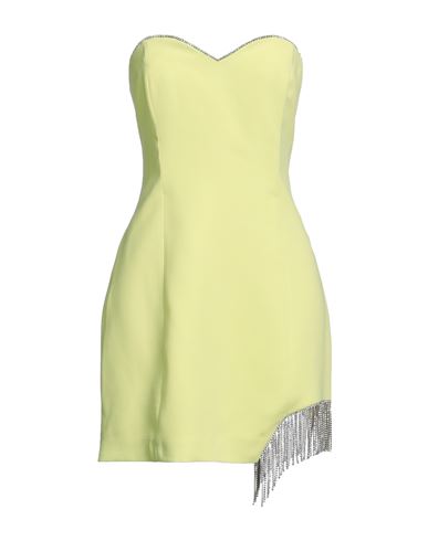 Forte Dei Marmi Couture Woman Short Dress Acid Green Size 6 Polyester