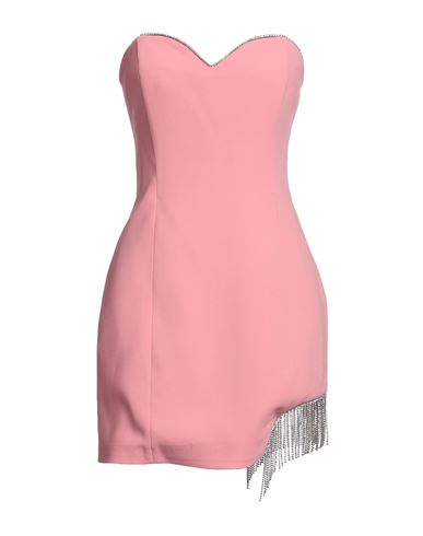 Forte Dei Marmi Couture Woman Short Dress Salmon Pink Size 6 Polyester