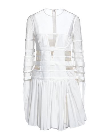 Giovanni Bedin Woman Short Dress White Size 2 Viscose