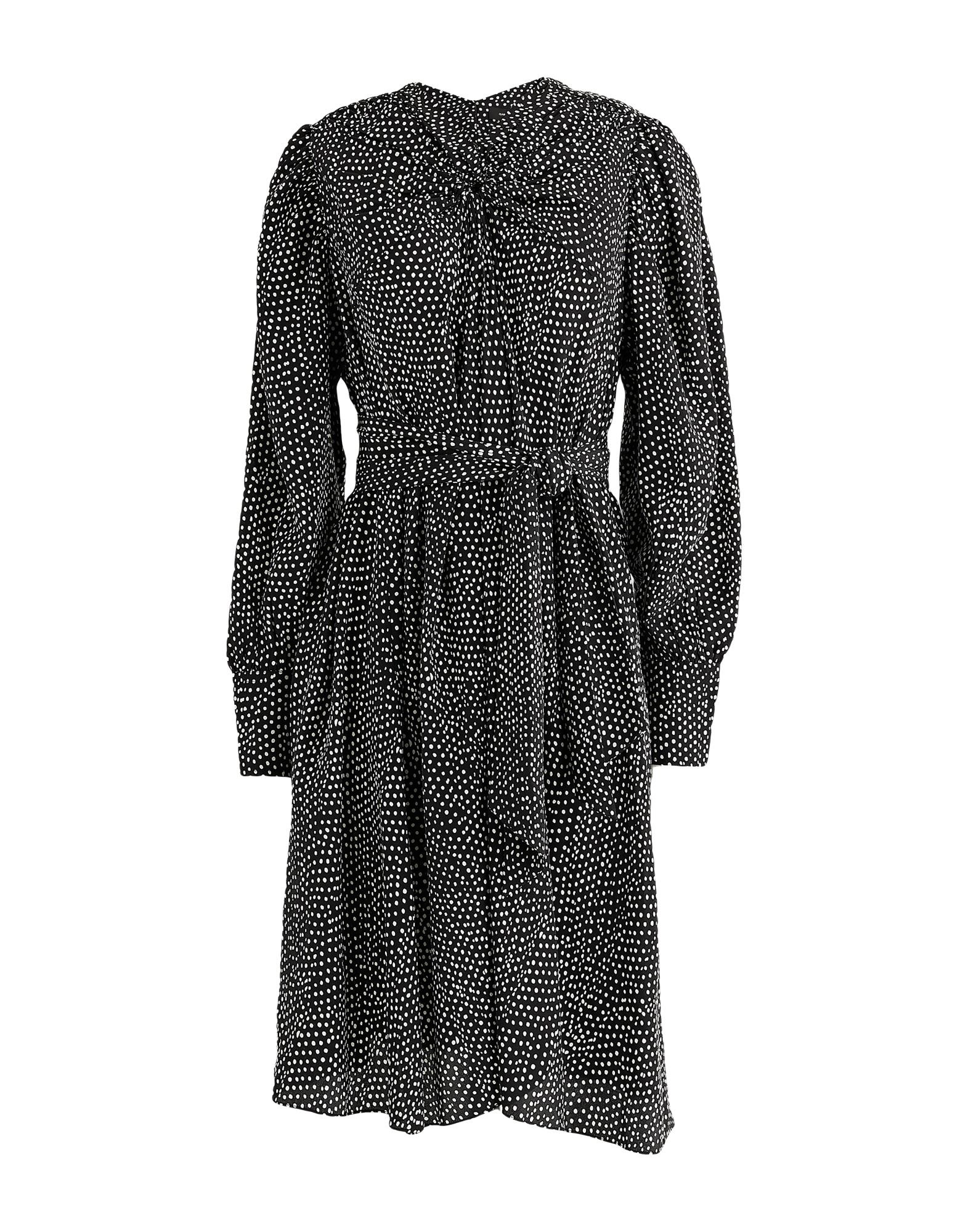 ISABEL MARANT ISABEL MARANT WOMAN MINI DRESS BLACK SIZE 8 SILK 