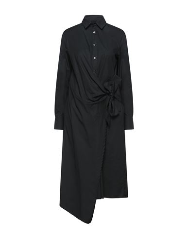 Sonia Speciale Woman Midi Dress Black Size 4 Cotton, Elastane