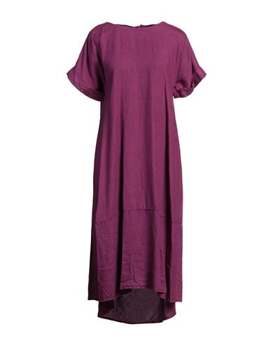 Woman Mini dress Lilac Size M Cotton