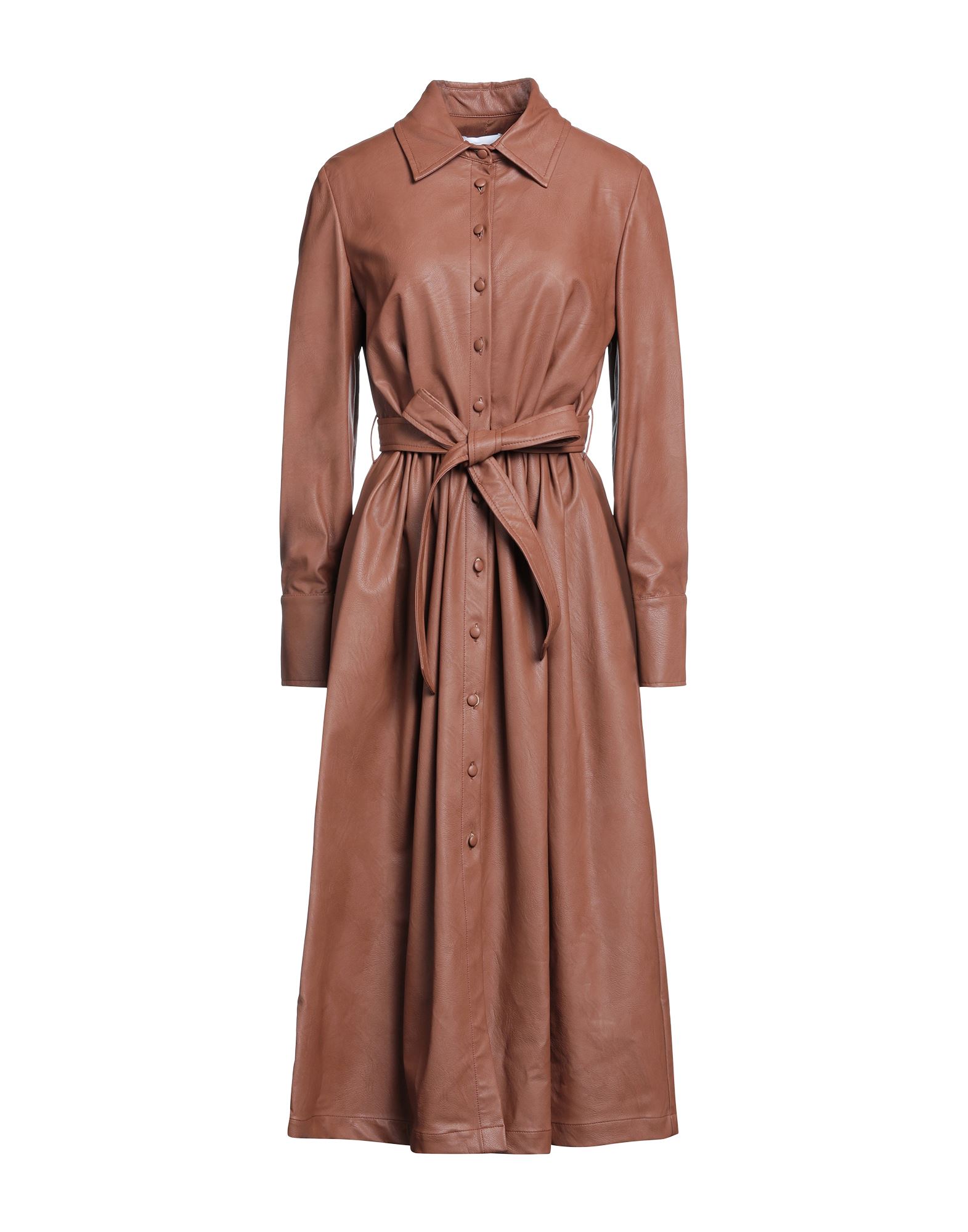 Atos Lombardini Midi Dresses In Brown