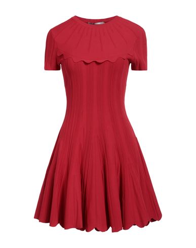 Valentino Garavani Woman Mini Dress Red Size S Viscose, Polyester