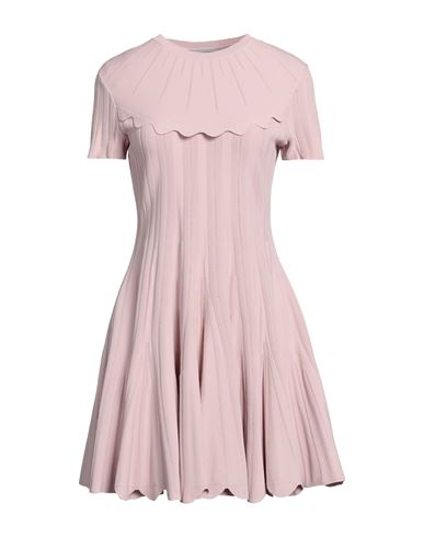 Valentino Garavani Woman Mini Dress Light Pink Size M Viscose, Polyester