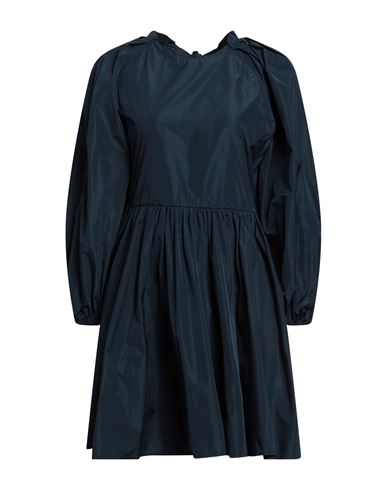 Lavi Woman Short Dress Navy Blue Size M Polyester