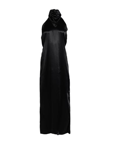 Woman Mini dress Black Size 10 Wool, Cashmere, Nylon, Elastane