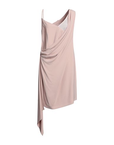 Clips Woman Short Dress Blush Size 10 Viscose, Acetate, Elastane In Pink