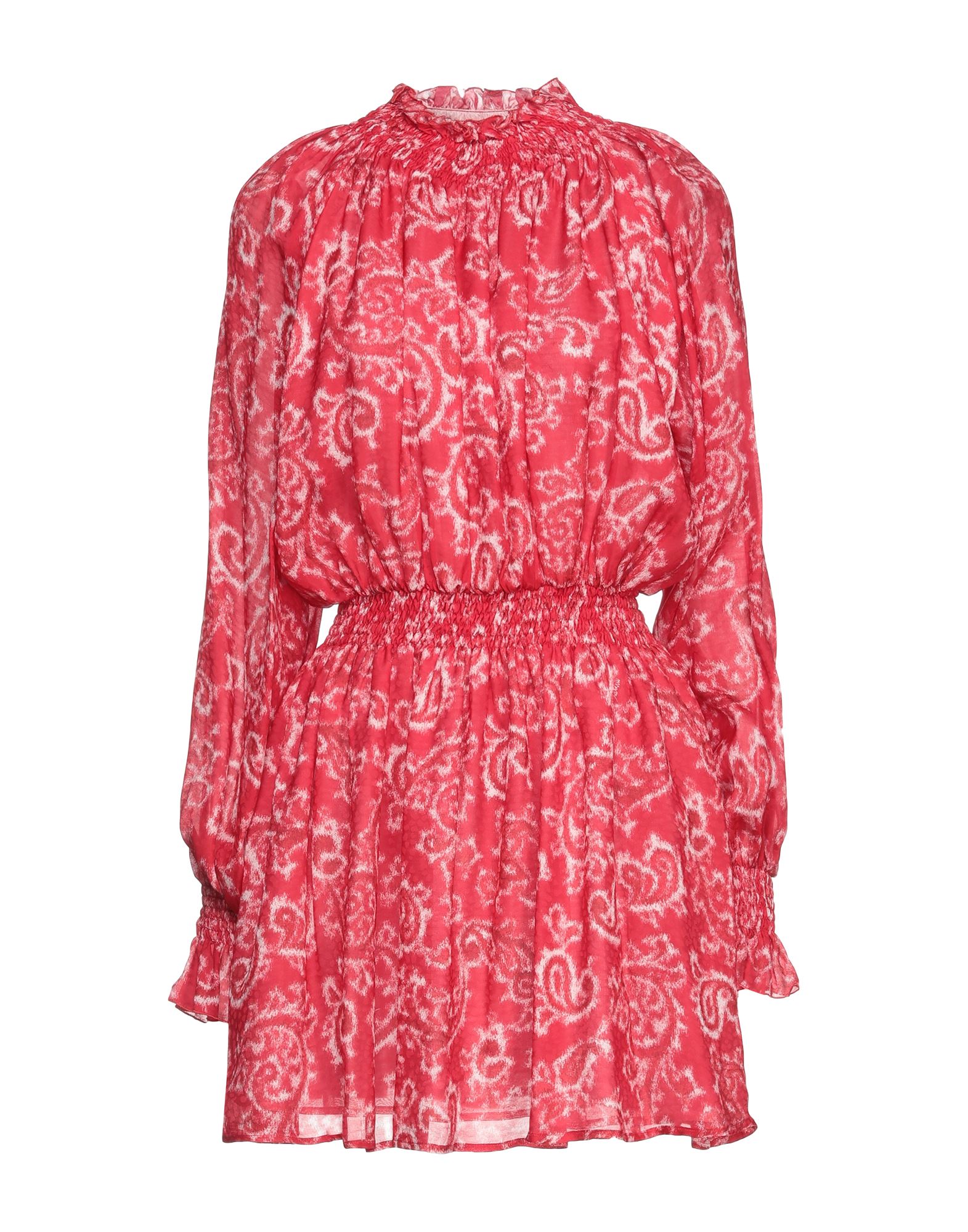 Msgm Short Dresses In Red