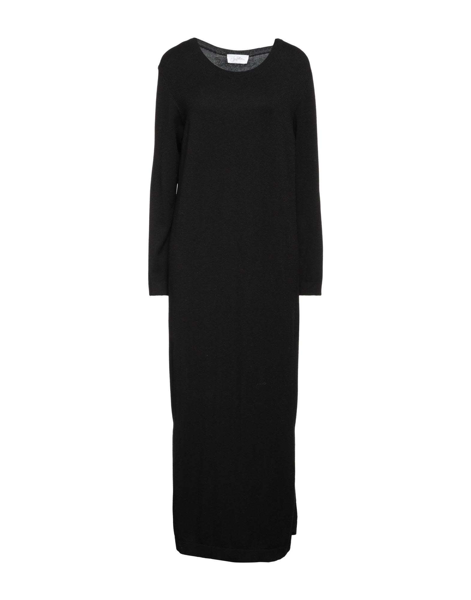 Soallure Midi Dresses In Black