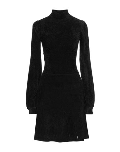 Midi-Kleid Damen Schwarz S Damen