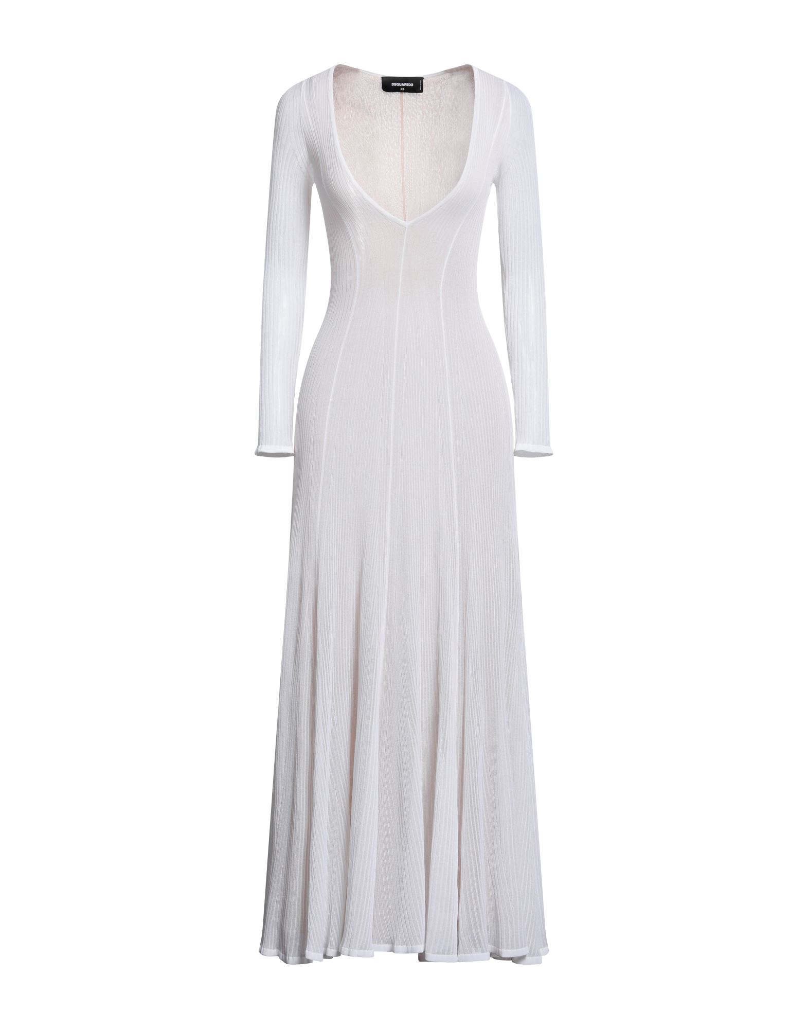 Dsquared2 Long Dresses In White