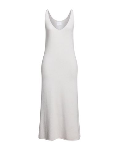 Daniele Fiesoli Woman Midi Dress Ivory Size 2 Merino Wool, Cashmere In White