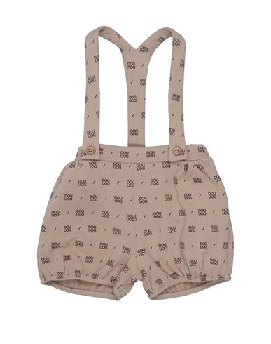 Douuod Newborn Girl Baby Jumpsuits & Overalls Light Brown Size 0 Cotton, Elastane In Beige