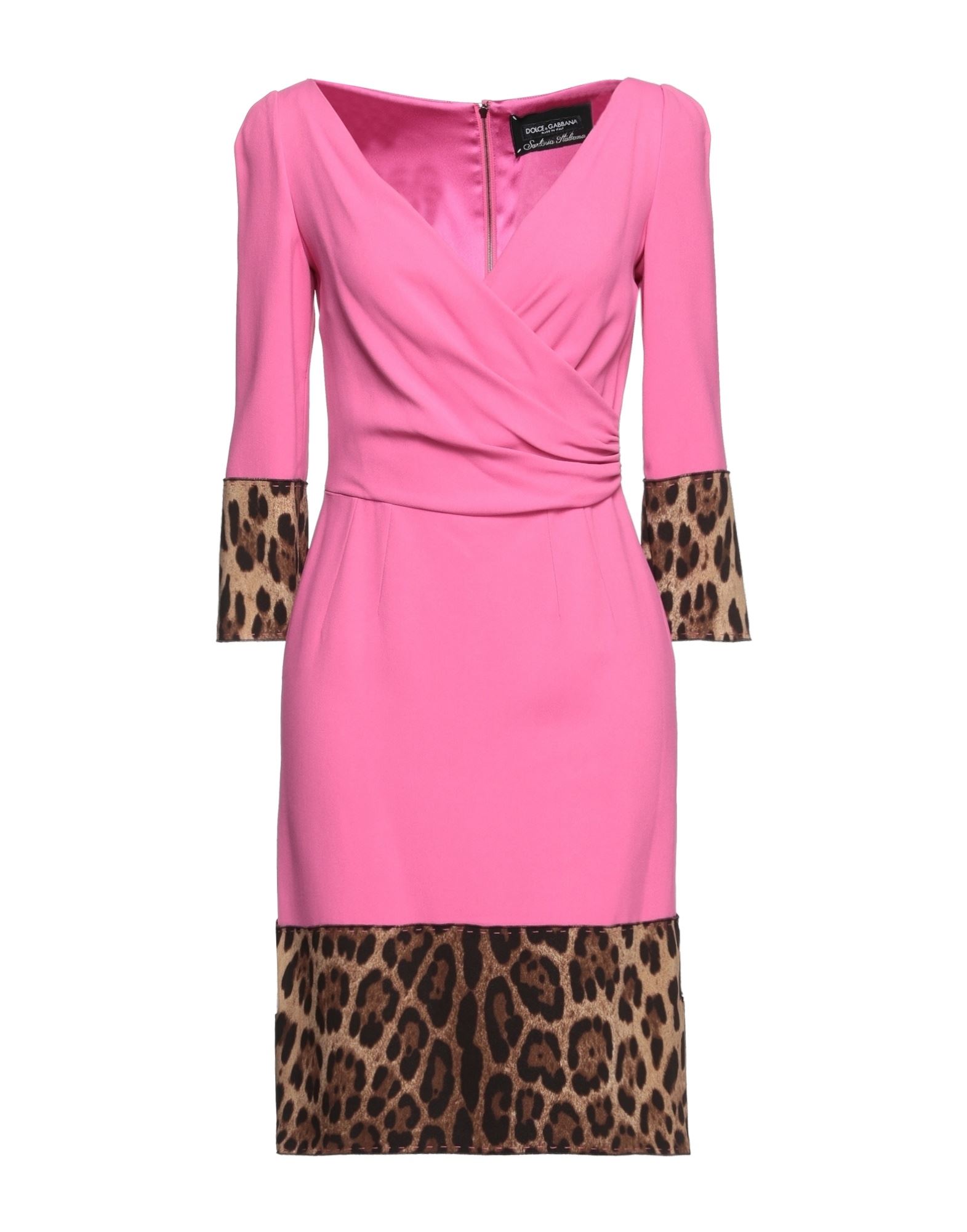 Dolce & Gabbana Short Dresses In Pink