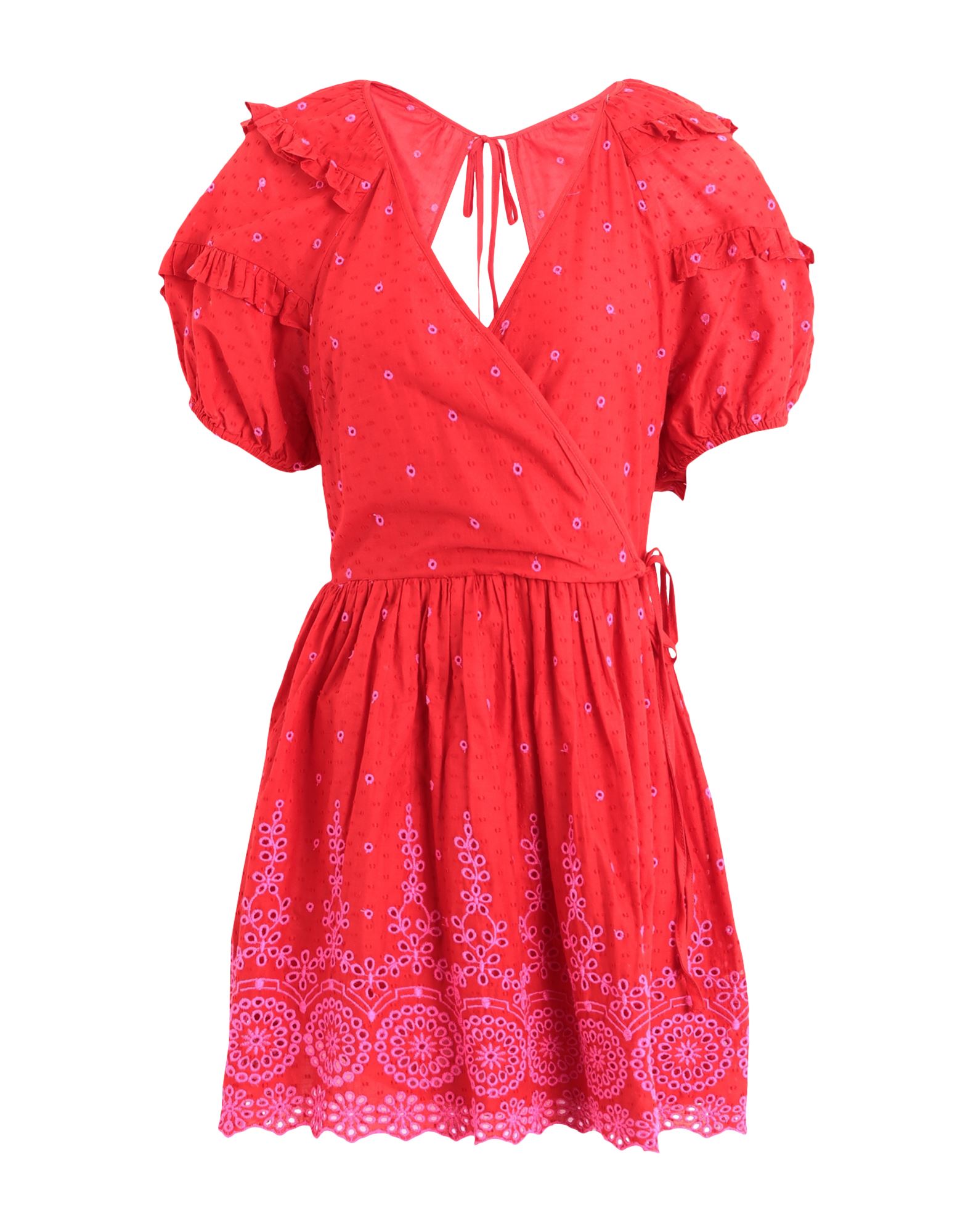 Topshop Short Dresses In Red