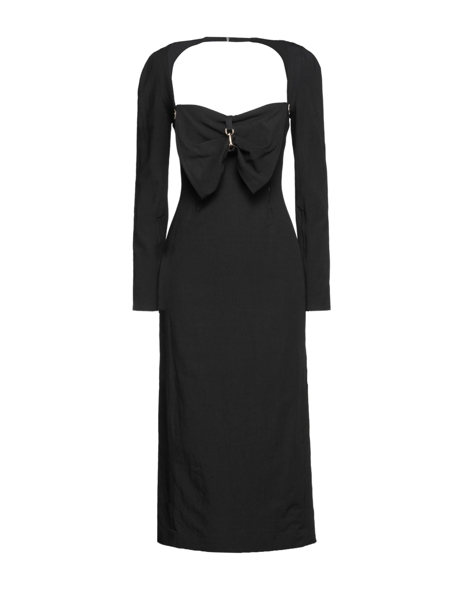 Jacquemus Midi Dresses In Black