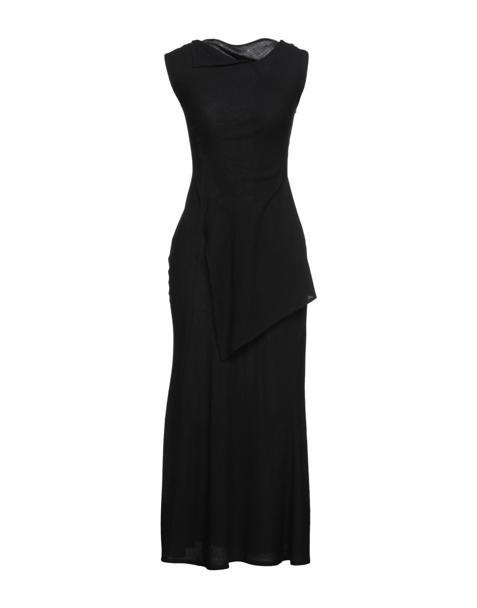 Yohji Yamamoto Long Dresses In Black