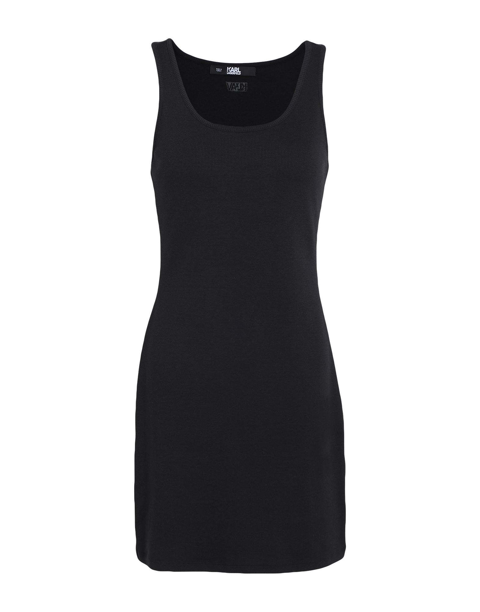Karl Lagerfeld Short Dresses In Black