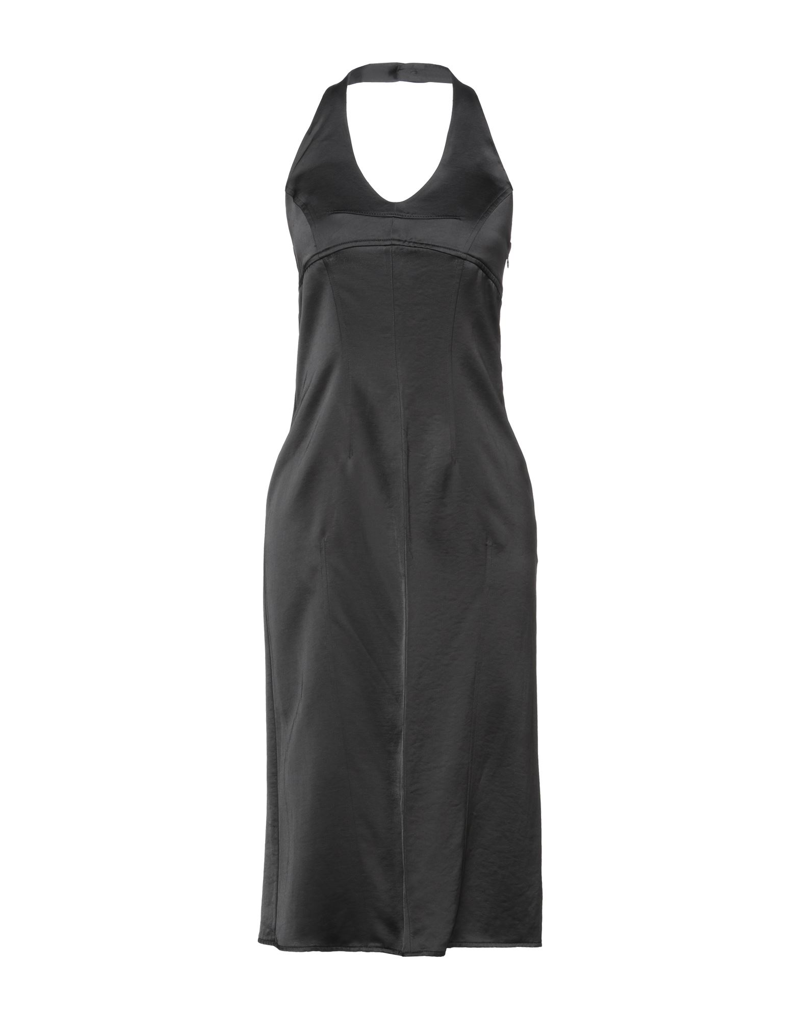 Theopen Product Midi Dresses In Black