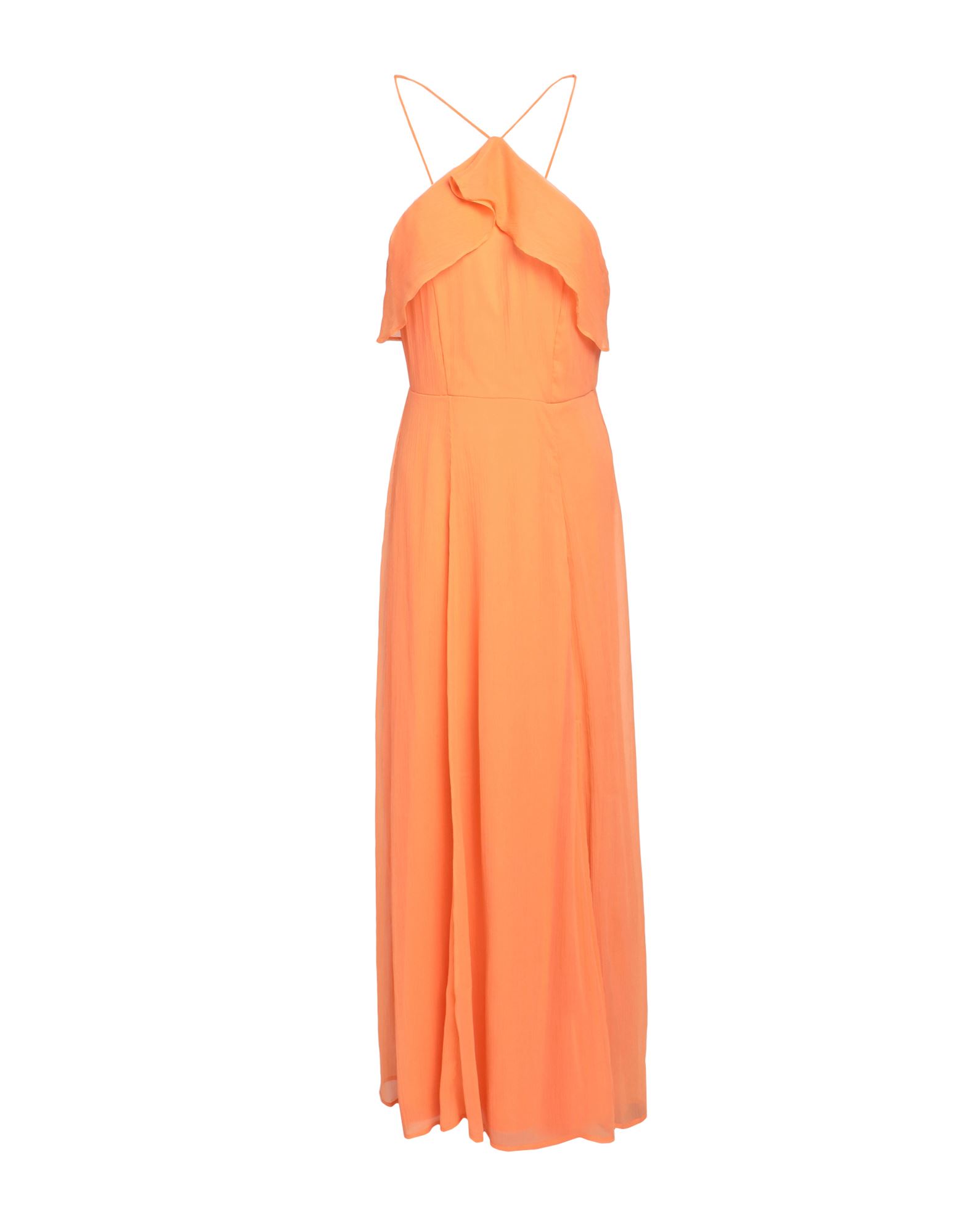 Vero Moda Long Dresses In Orange