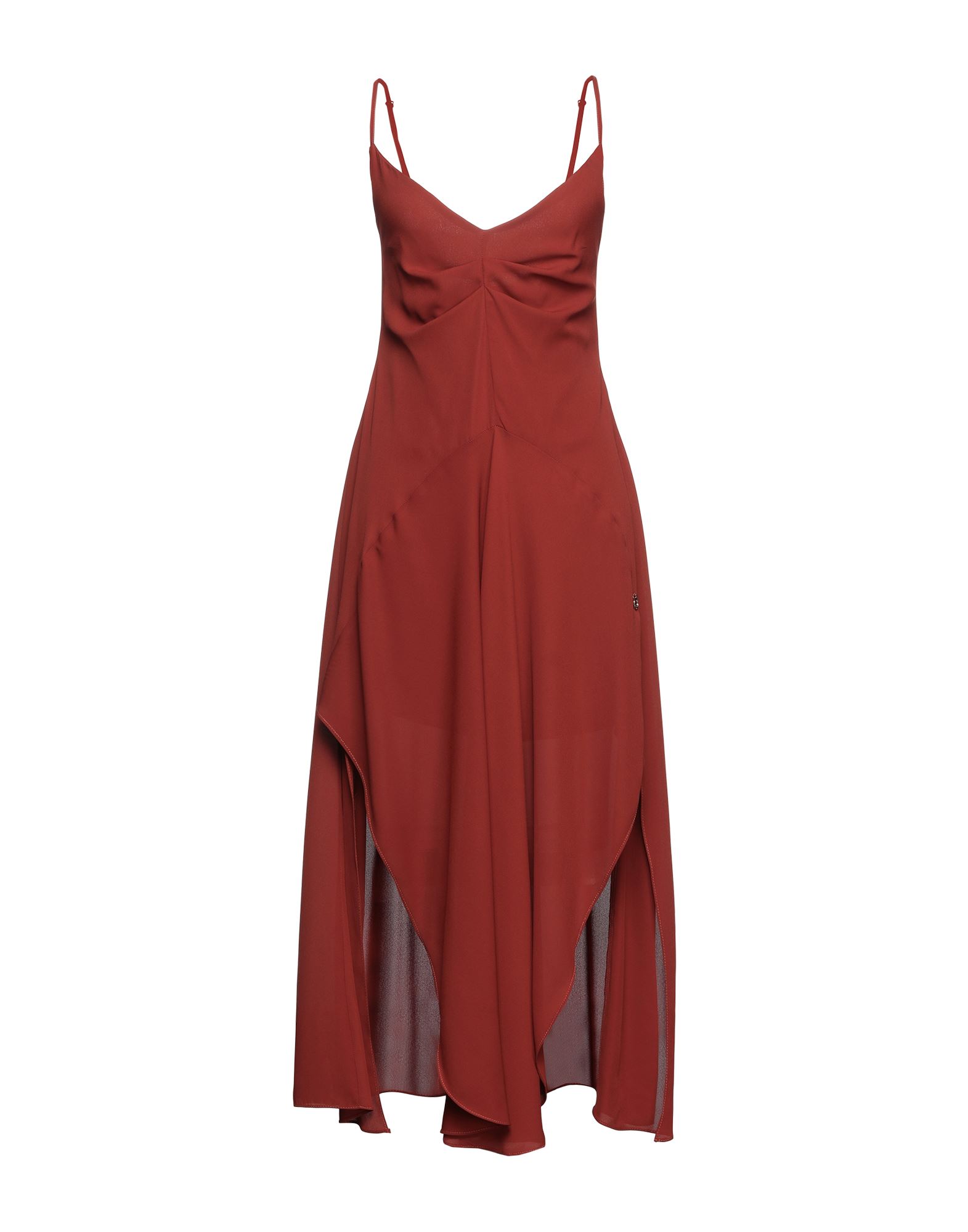 Relish Long Dresses In Red