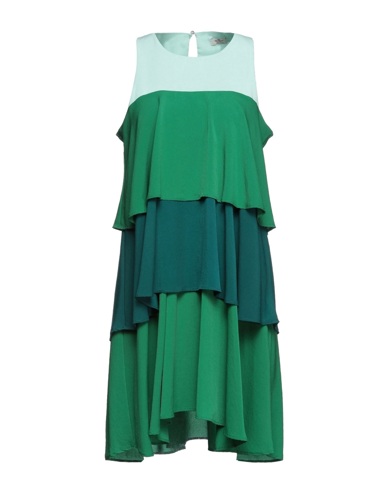 Rebel Queen By Liu •jo Short Dresses In Green