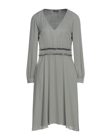 Midi-Kleid Damen Militärgrün 36 Damen