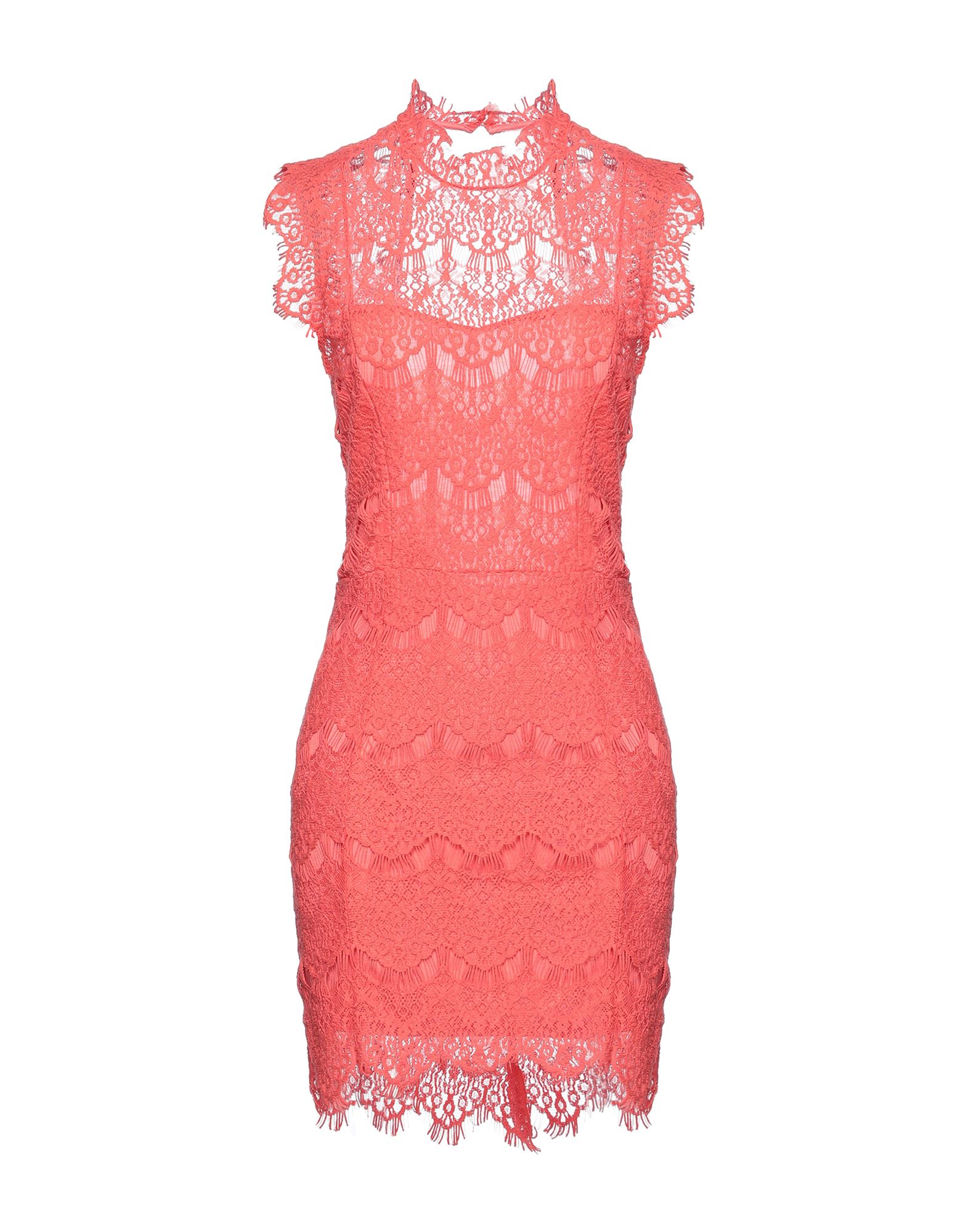 Free People Short Dresses In Coral | ModeSens