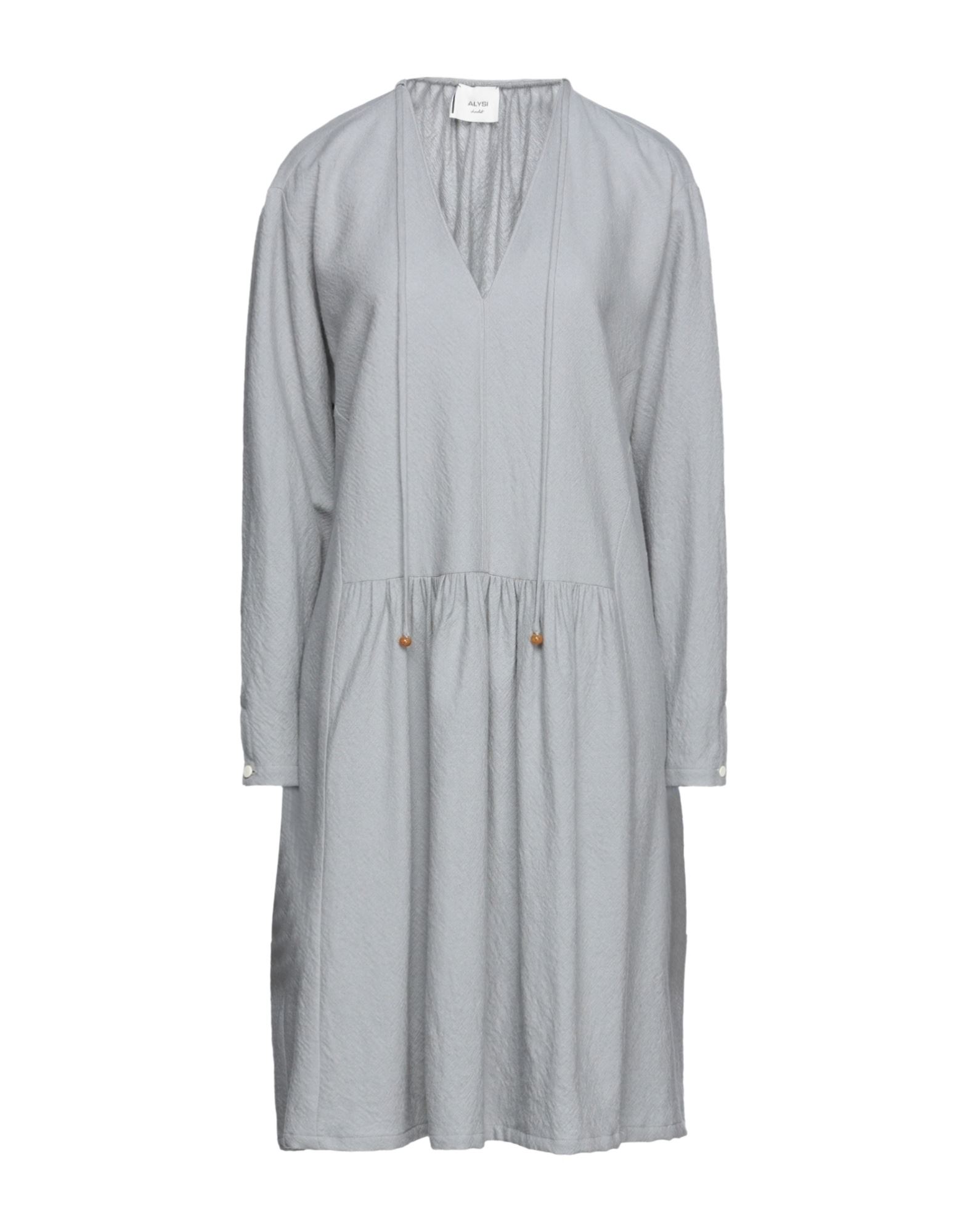 Alysi Midi Dresses In Grey