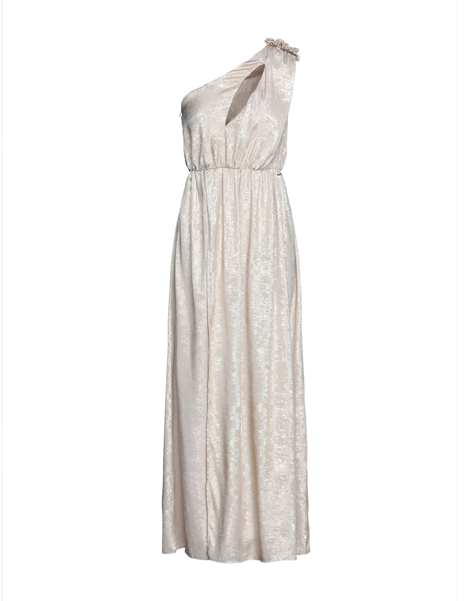 Relish Long Dresses In Beige