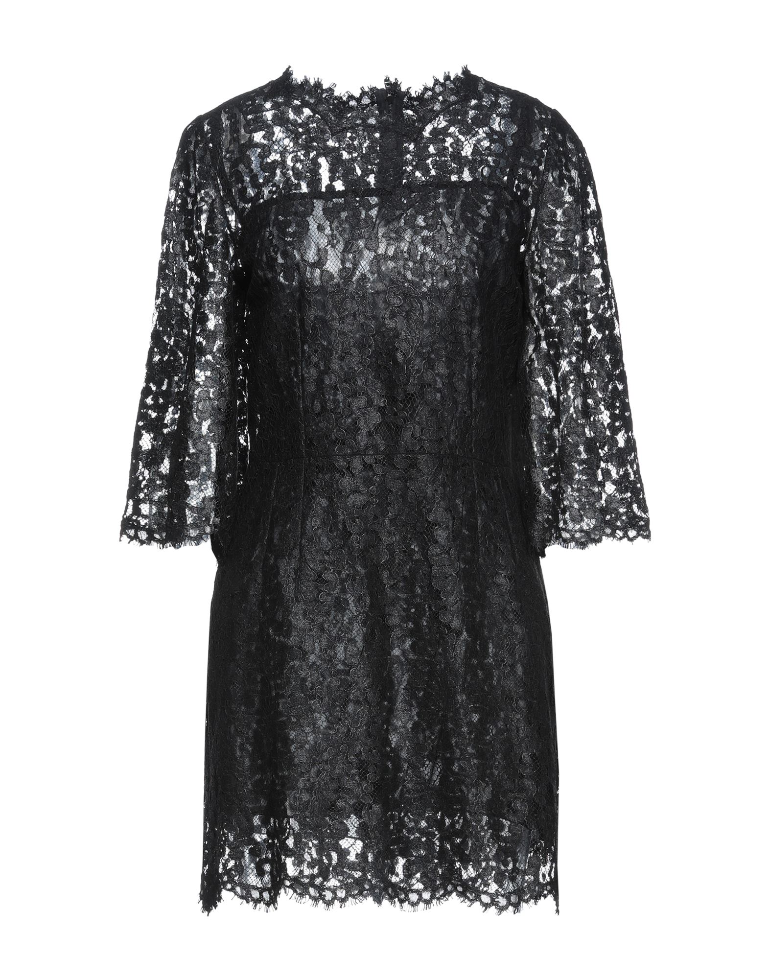 Dolce & Gabbana Short Dresses In Black