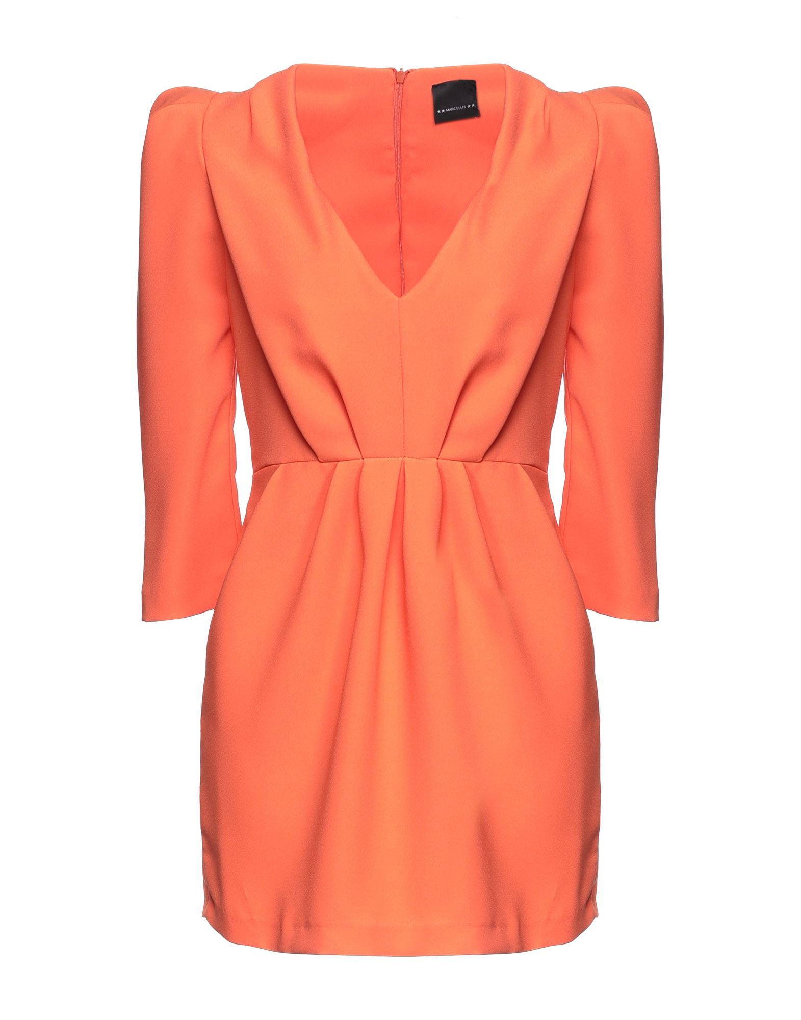 Marc Ellis Short Dresses In Orange