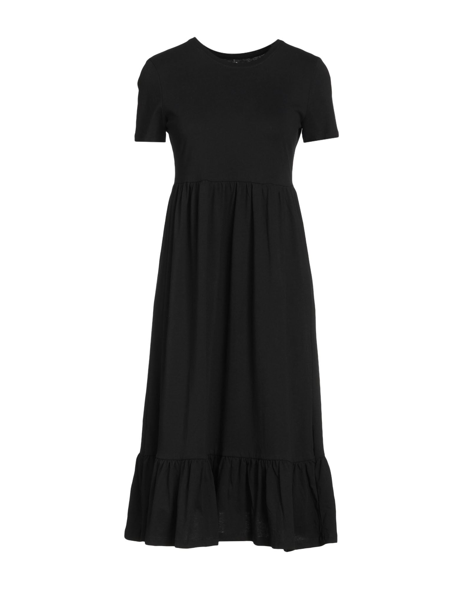 Only Midi Dresses In Black