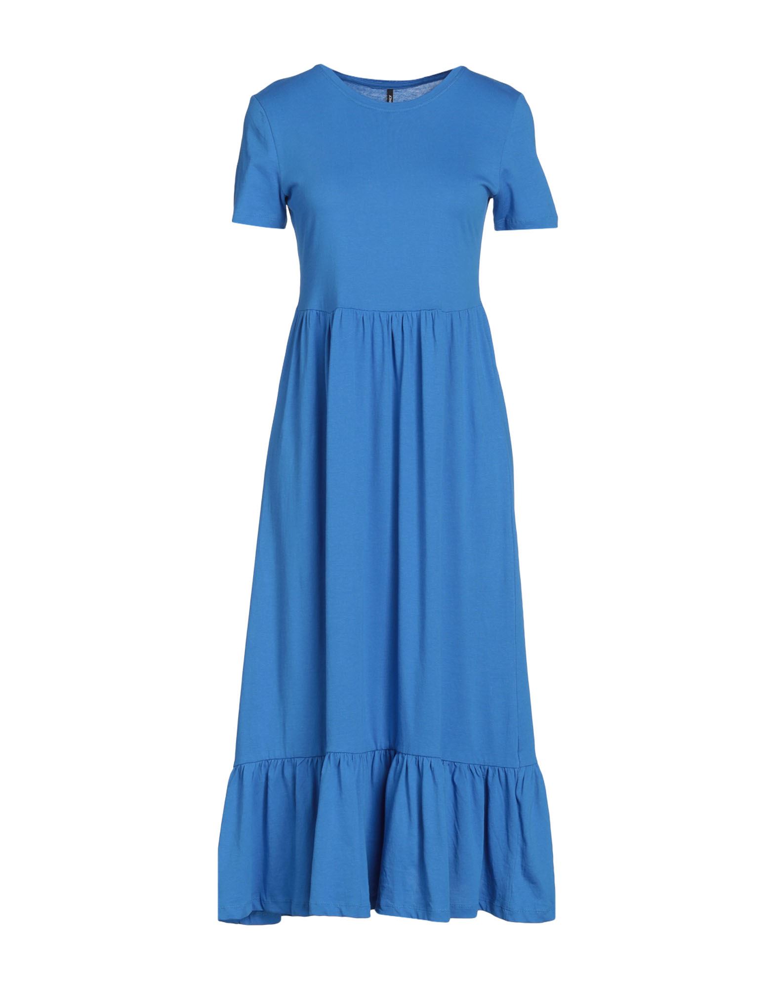 Only Midi Dresses In Bright Blue