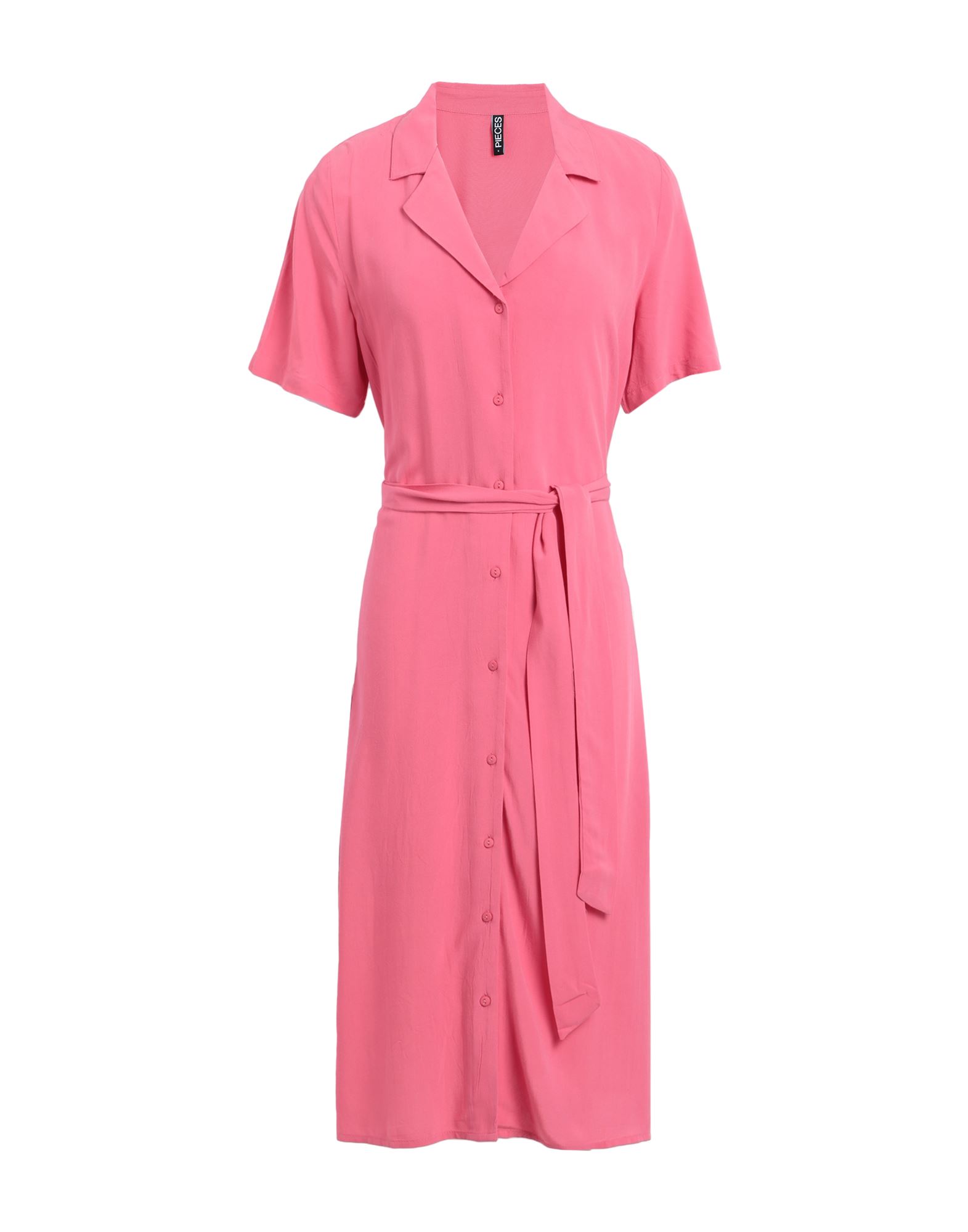 Pieces Midi Dresses In Pink