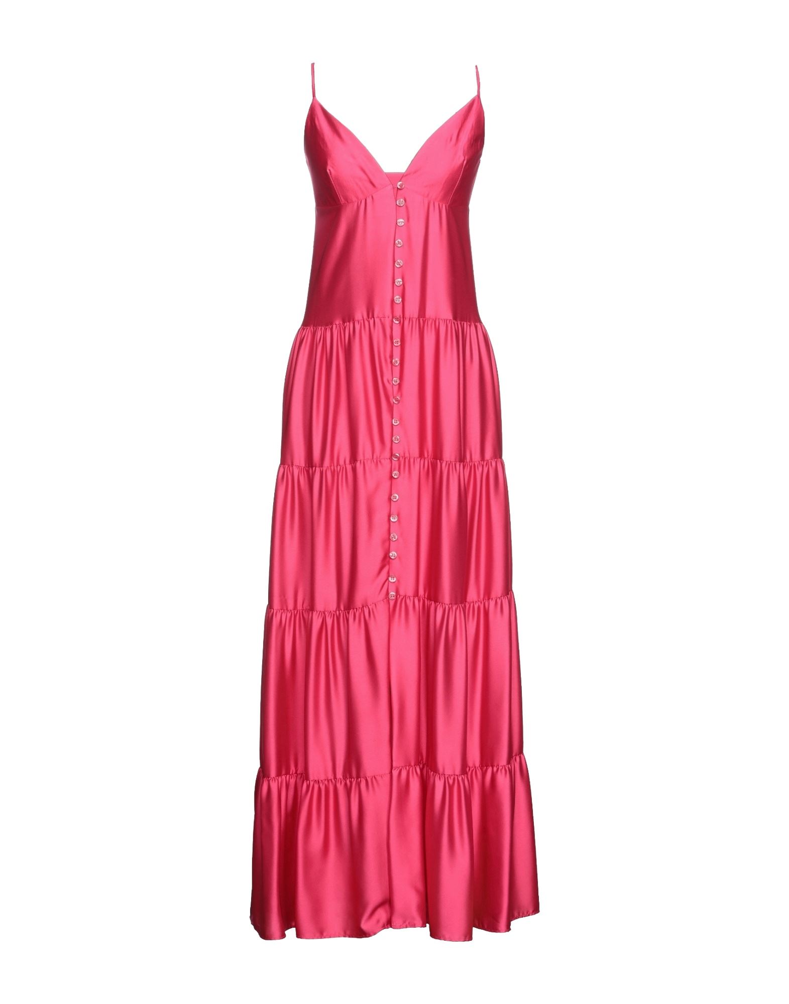 Marc Ellis Long Dresses In Pink
