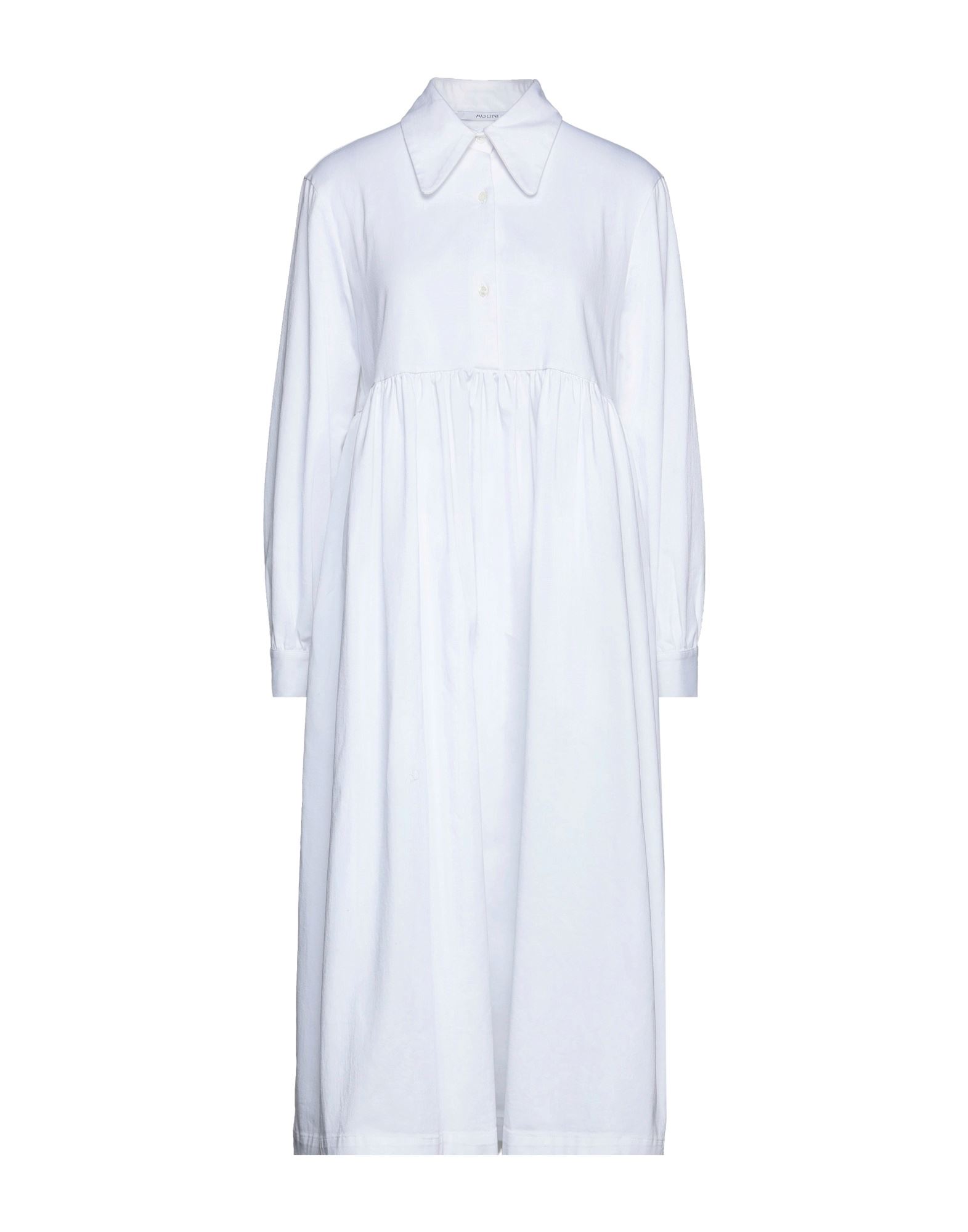 Aglini Midi Dresses In White