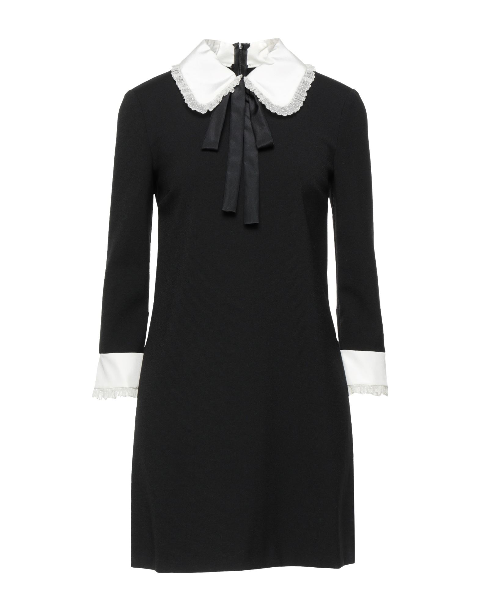 Red Valentino Short Dresses In Black
