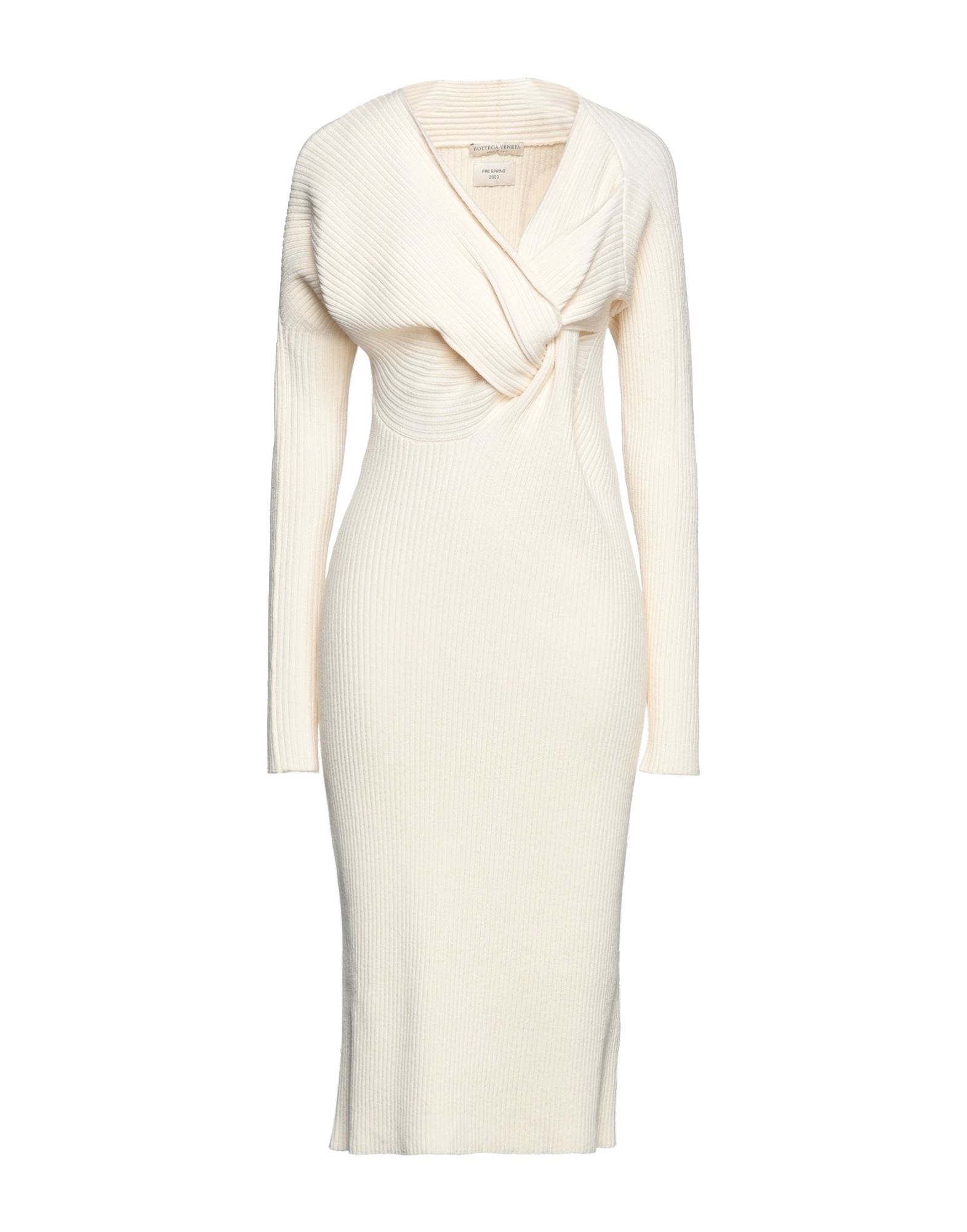 Bottega Veneta Midi Dresses In White | ModeSens