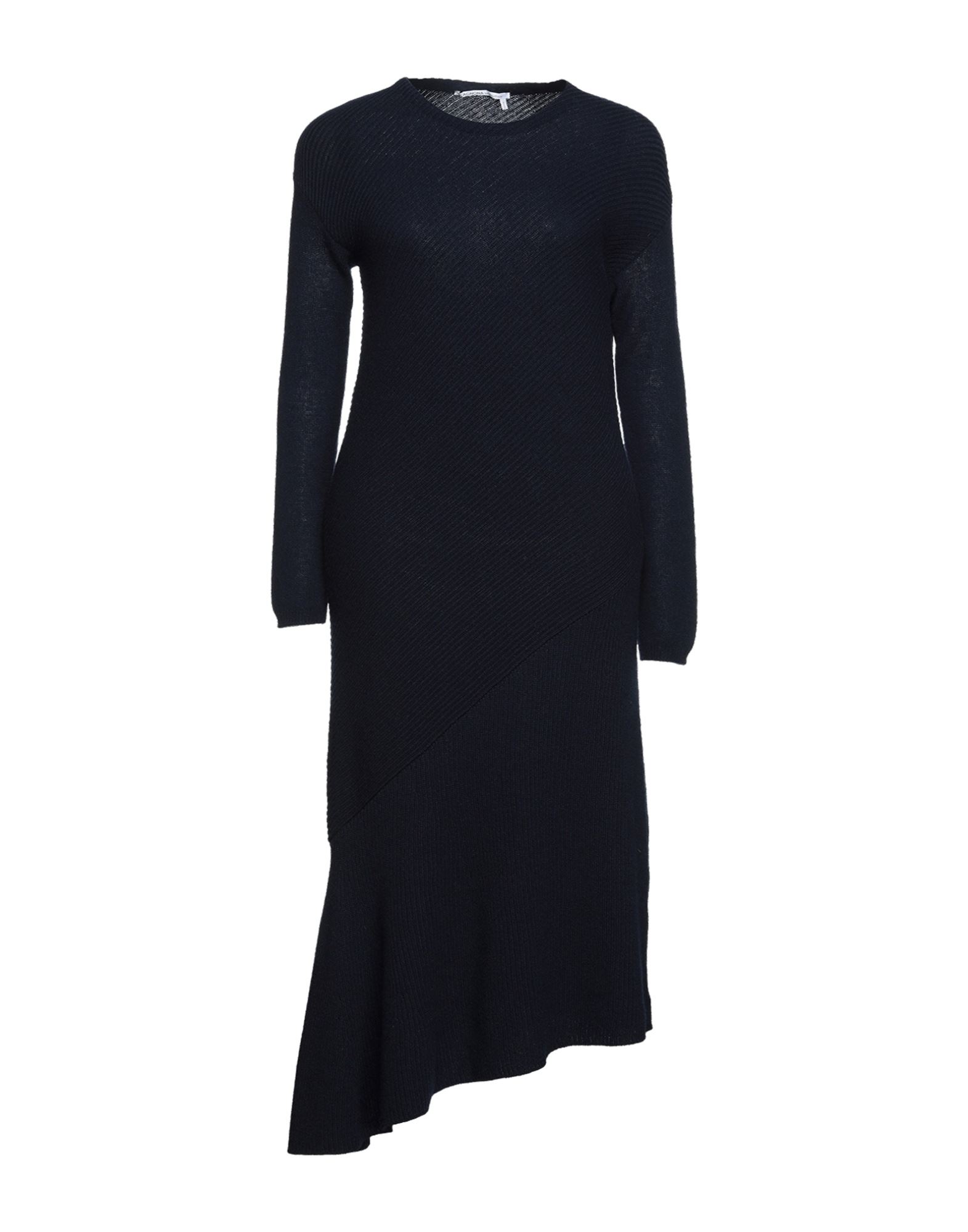 Agnona Midi Dresses In Dark Blue