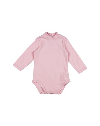 Y-clù Newborn Girl Baby Bodysuit Pink Size 3 Cotton, Elastane
