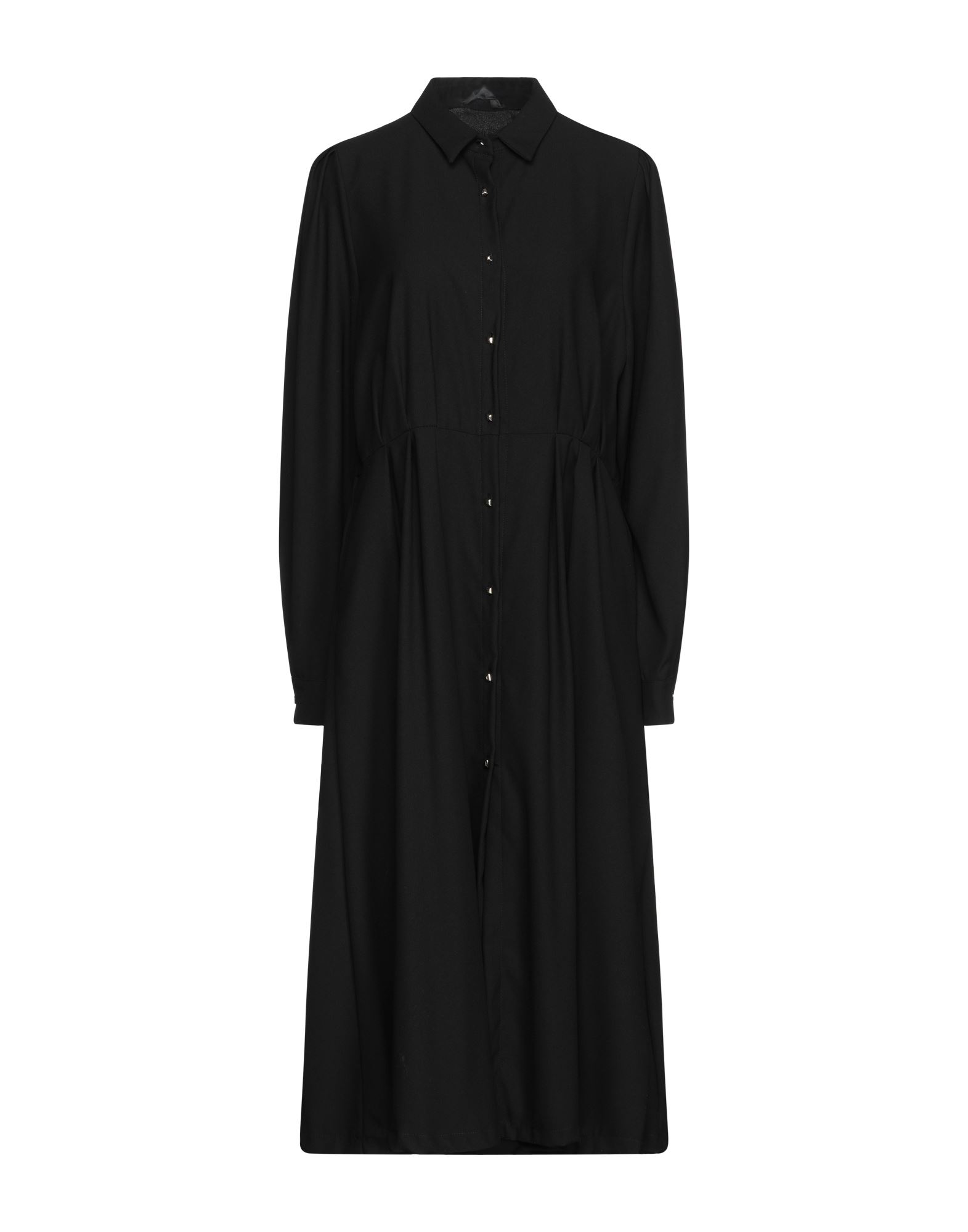 Anna Cristy Milano Midi Dresses In Black