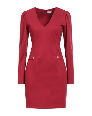 Rebel Queen By Liu •jo Woman Mini Dress Red Size S Viscose, Polyamide, Elastane In Red