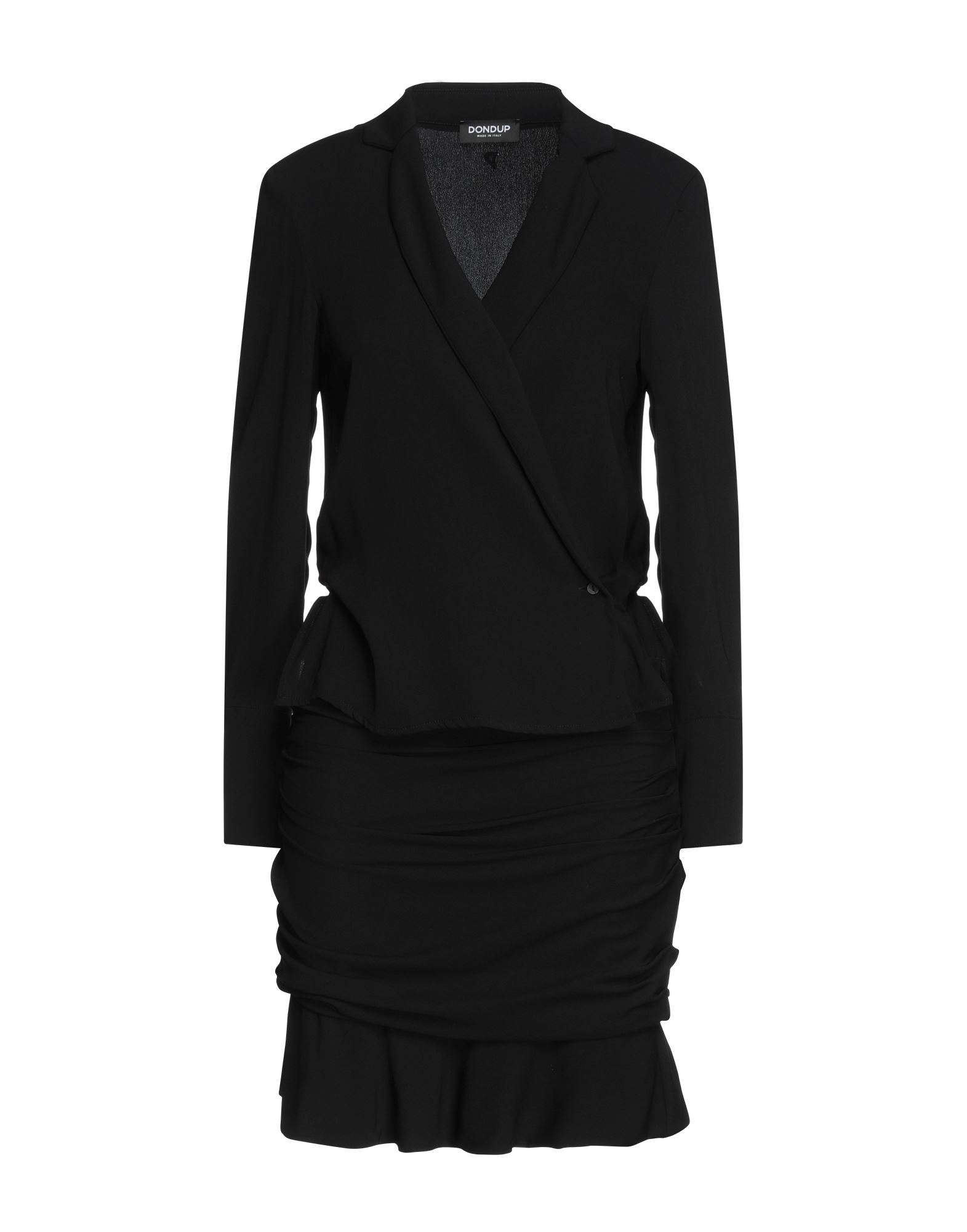 Dondup Short Dresses In Black