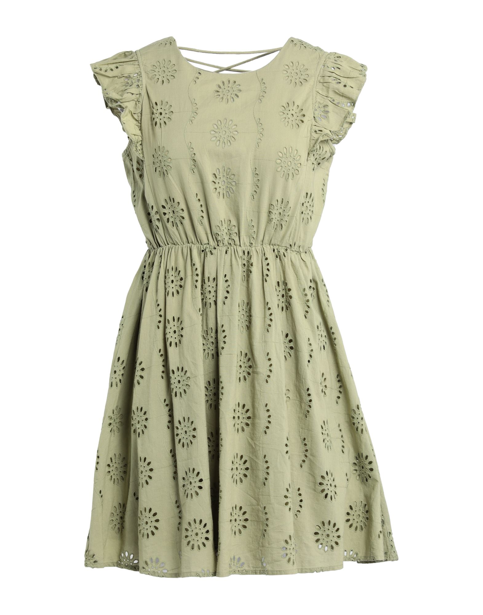 Vero Moda Short Dresses In Sage Green
